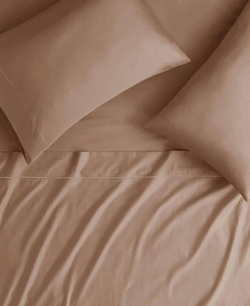 Madison Park 600 Thread Count Pima Cotton Sateen 7-Pc. Sheet Set, Split King