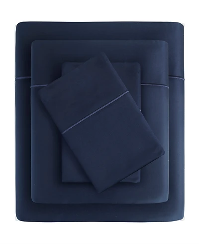 Madison Park 600 Thread Count Pima Cotton Sateen 7-Pc. Sheet Set, Split King