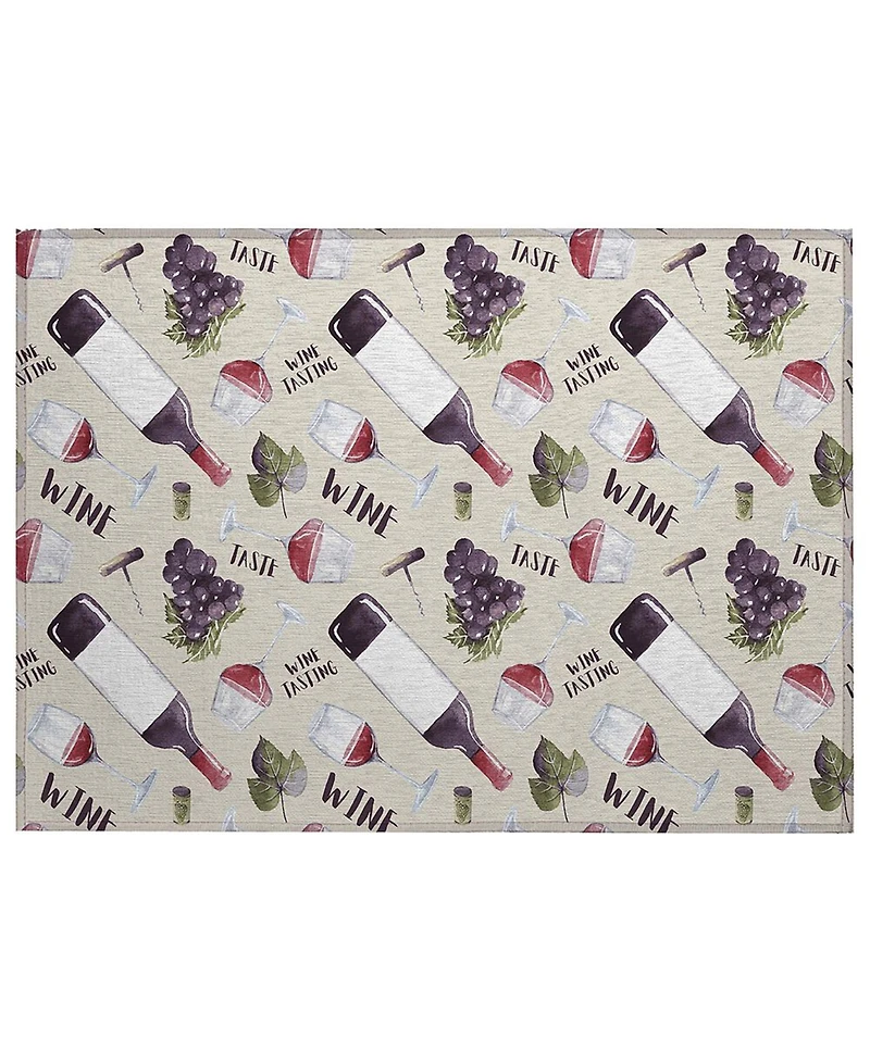 Dalyn Kendall Kitchen KE14 1'8" x 2'6" Area Rug