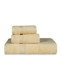 Superior Solid Quick Drying Egyptian Cotton 6 Piece Bath Towel Set