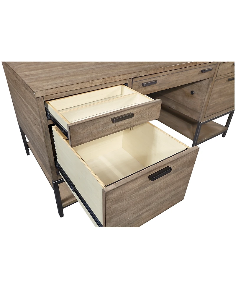 Closeout! Trellis Open Ped Desk