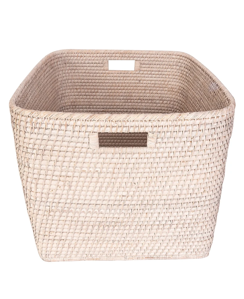 Saboga Home Family Basket with Cutout Handle