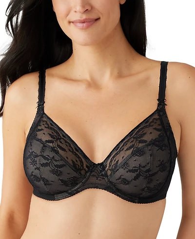 Wacoal Women's Lifted In Luxury Full Figure Lace Underwire Bra 855433