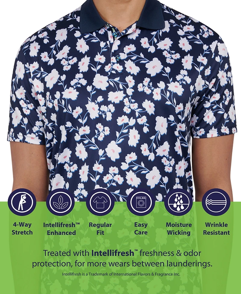 Society Of Threads Men's Regular Fit Solid Performance Polo Shirt
