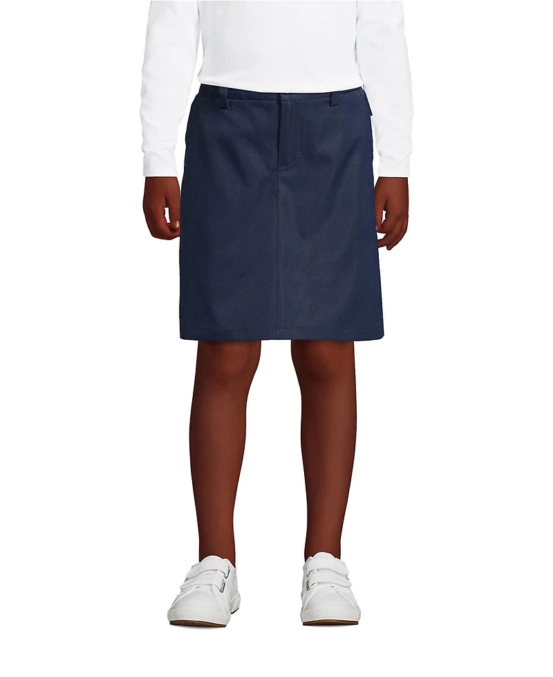 Lands' End Little Girls Active Chino Skort Top of the Knee