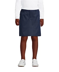 Lands' End Little Girls Active Chino Skort Top of the Knee
