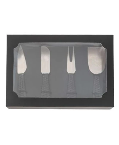 Artifacts Trading Company Stainless Steel Cheese Knives Set Of 4 With Gift Box