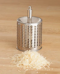 Fante's Suction Base Cheese Grater with 2 Grating Drums, The Italian Market Original since 1906