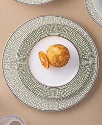 Noritake Infinity Platinum 4 Piece Dinner Plate Set , Service for 4