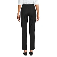 Lands' End Petite High Rise Bi Stretch Pintuck Pencil Ankle Pants