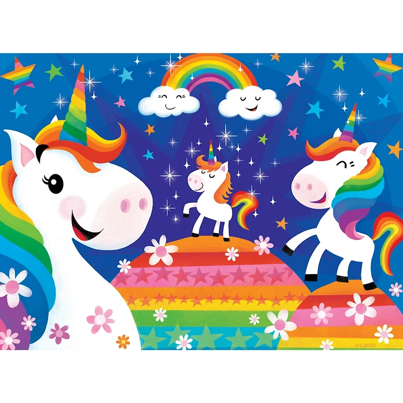 Masterpieces Lil Puzzler - Rainbow Unicorns 24 Piece Jigsaw Puzzle
