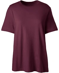 Lands' End Women's Short Sleeve Feminine Fit Essential T-shirt