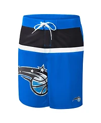 Men's G-iii Sports by Carl Banks Blue Orlando Magic Sea Wind Swim Trunks