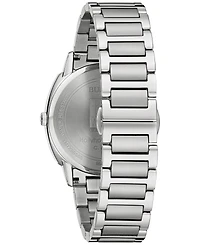 Bulova Men's Frank Lloyd Wright Hollyhock House Stainless Steel Bracelet Watch 39mm