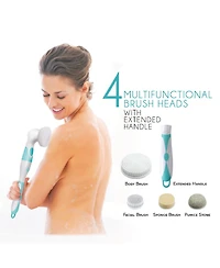 Pursonic Advanced Facial & Body Cleansing Brush With Extended Handle