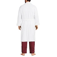 Lands' End Big & Tall Calf Length Turkish Terry Robe
