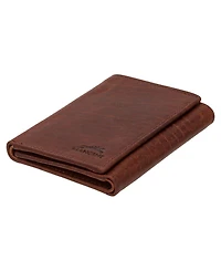 Mancini Men's Buffalo Rfid Secure Trifold Wallet