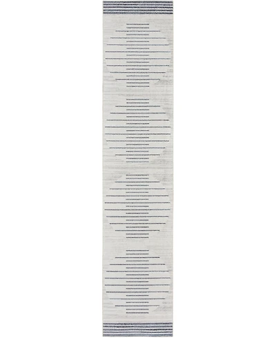 Nourison Home Astra Machine Washable ASW04 2'2" x 8' Runner Area Rug