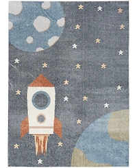 Nourison Home Astra Machine Washable ASW06 5'3" x 7' Area Rug