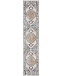 Nourison Home Astra Machine Washable ASW11 2'2" x 8' Runner Area Rug