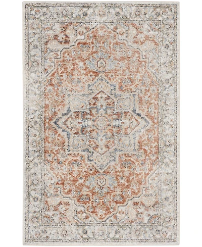 Nourison Home Astra Machine Washable ASW12 3'3" x 5' Area Rug