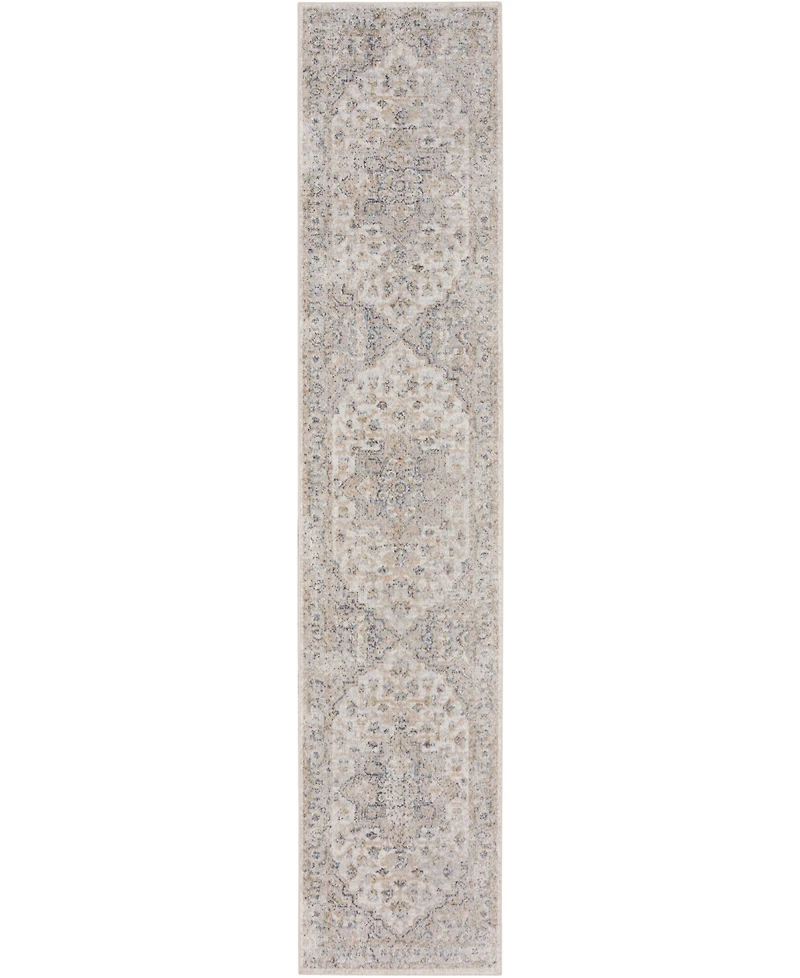 Nourison Home Astra Machine Washable ASW12 2'2" x 8' Runner Area Rug