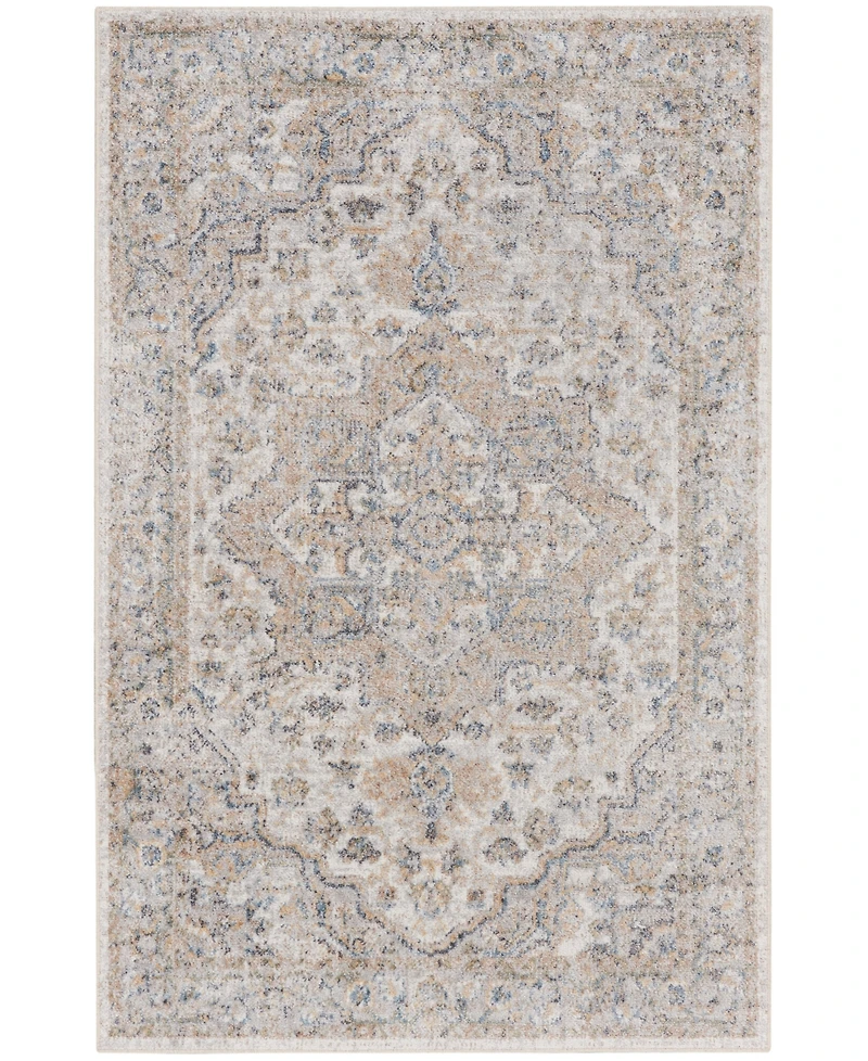 Nourison Home Astra Machine Washable ASW12 3'3" x 5' Area Rug