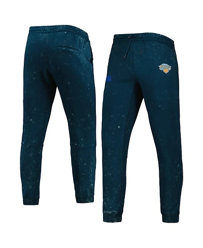 Men's and Women's The Wild Collective Blue New York Knicks Acid Tonal Jogger Pants