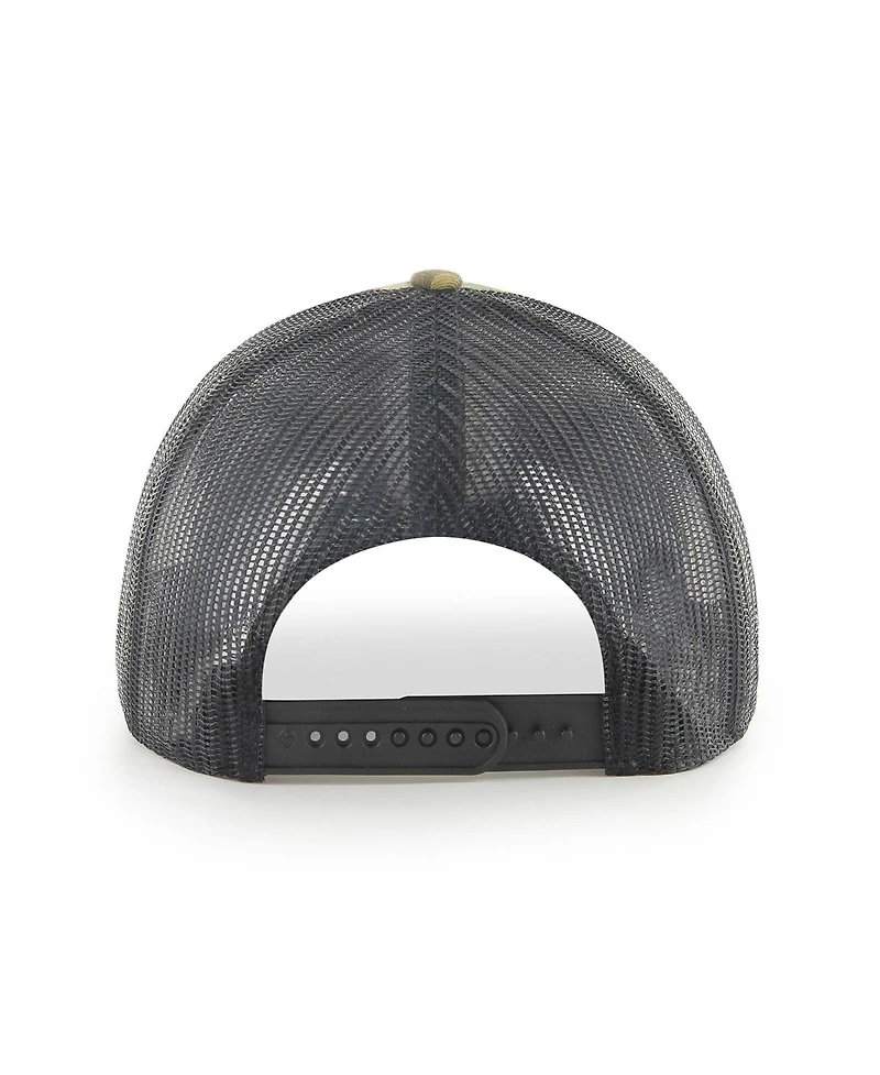 Men's '47 Brand Camo and Black Vegas Golden Knights Trucker Snapback Hat