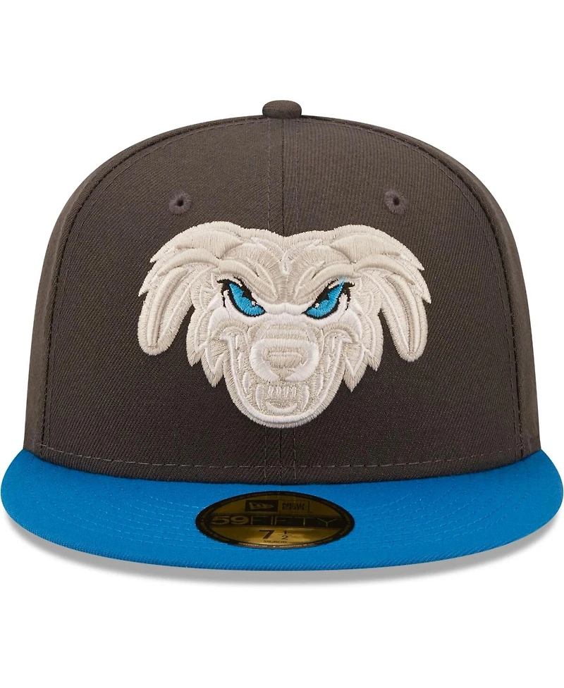 Men's New Era Black Cadejos De Lake Elsinore Copa La Diversion 59FIFTY Fitted Hat