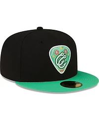Men's New Era Black Corpus Christi Hooks Copa De La Diversion 59FIFTY Fitted Hat