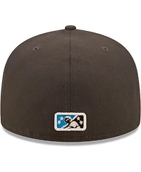 Men's New Era Black Cadejos De Lake Elsinore Copa La Diversion 59FIFTY Fitted Hat