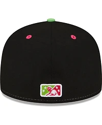 Men's New Era White Daytona Tortugas Copa De La Diversion 59FIFTY Fitted Hat