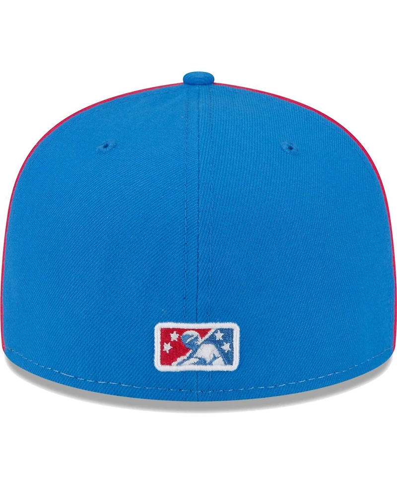 Men's New Era White San Antonio Missions Copa De La Diversion 59FIFTY Fitted Hat
