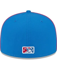 Men's New Era White San Antonio Missions Copa De La Diversion 59FIFTY Fitted Hat