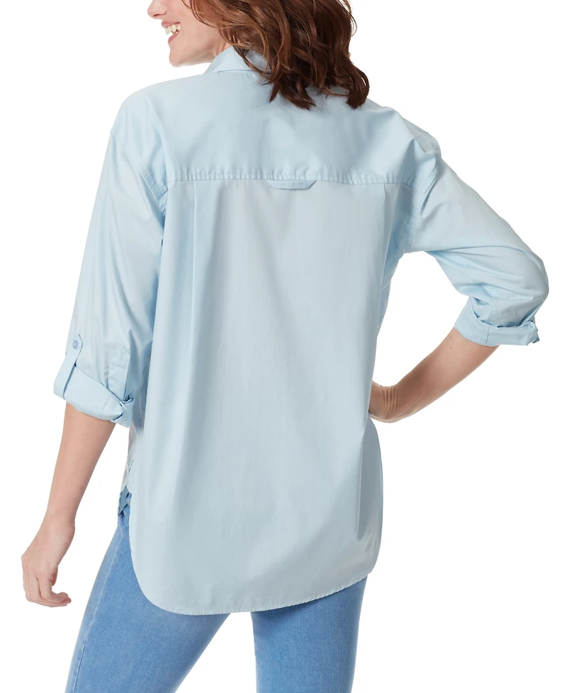 Gloria Vanderbilt Women's Amanda Button-Front Shirt