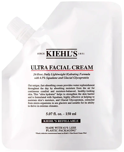 Kiehl's Since 1851 Ultra Facial Cream Refill Pouch, 5.07 oz.