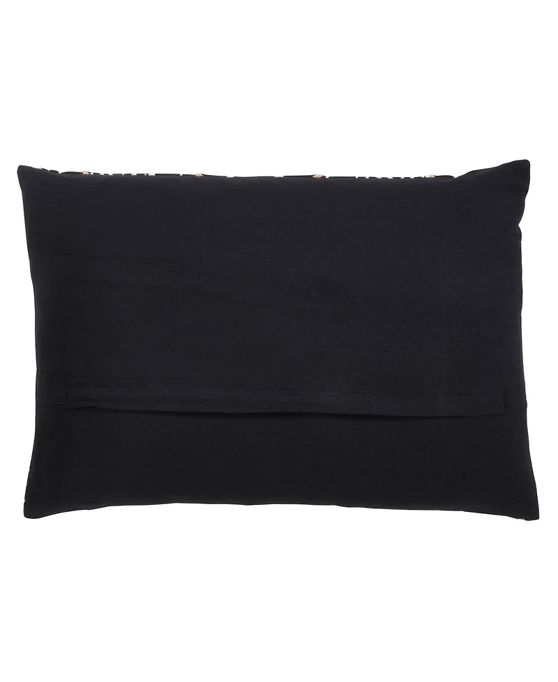 Saro Lifestyle Mud Cloth Decorative Pillow, 14" x 20"