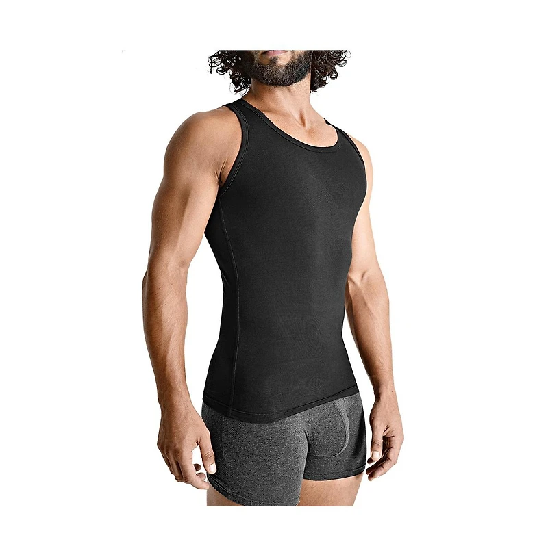 Rounderbum Men's Cotton Compression Tank Top