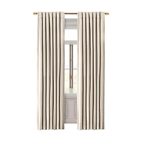 Ricardo Premium Velvet Rod Pocket With Back Tabs Curtain Panel 50"W x 84"L