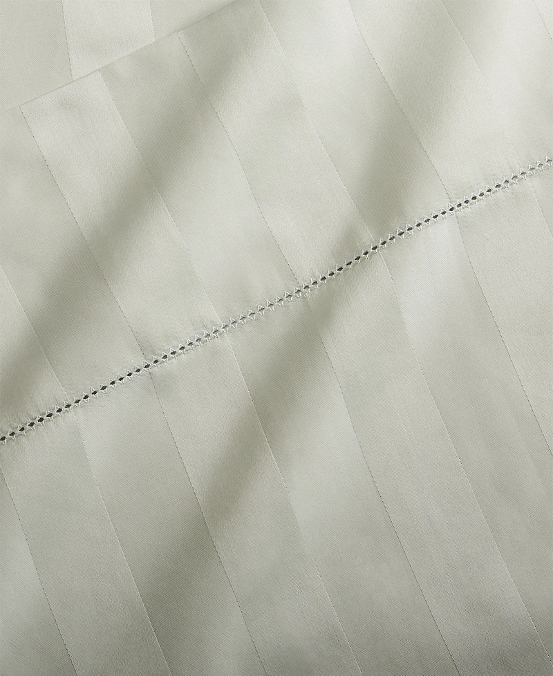 Last Act! Charter Club 1.5" Stripe 550 Thread Count 100% Cotton 4-Pc. Sheet Set, King, Exclusively at Macy's