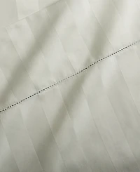 Last Act! Charter Club 1.5" Stripe 550 Thread Count 100% Cotton 4-Pc. Sheet Set, King, Exclusively at Macy's