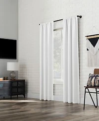Sun Zero Bergen Theater Grade Extreme 100 Blackout Rod Pocket Single Curtain Panel Collection