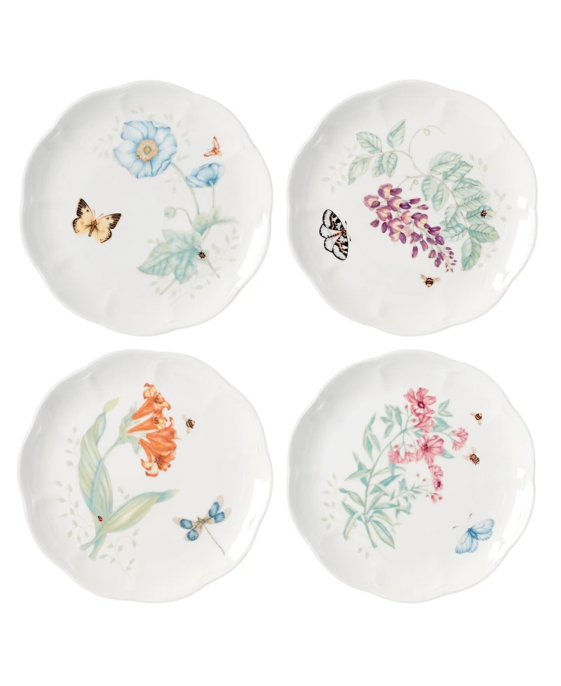 Lenox Butterfly Meadow Accent Plates, Set of 4