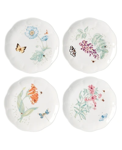 Lenox Butterfly Meadow Accent Plate Set, Set of 4