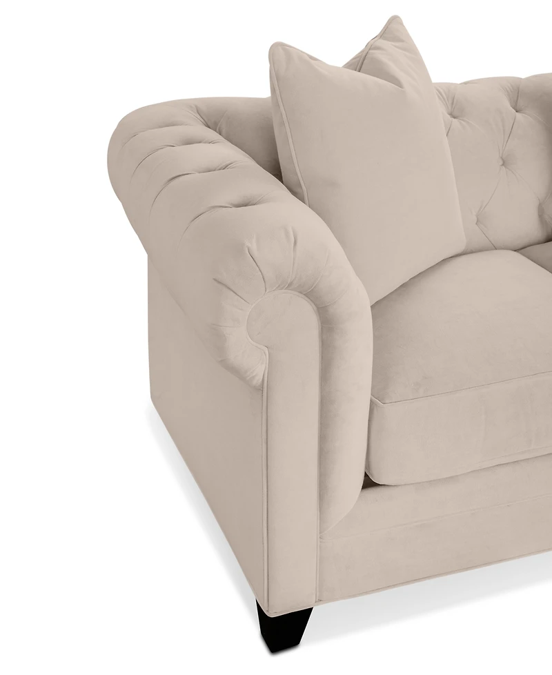 Closeout! Kallison 68" Fabric Loveseat, Created for Macy's