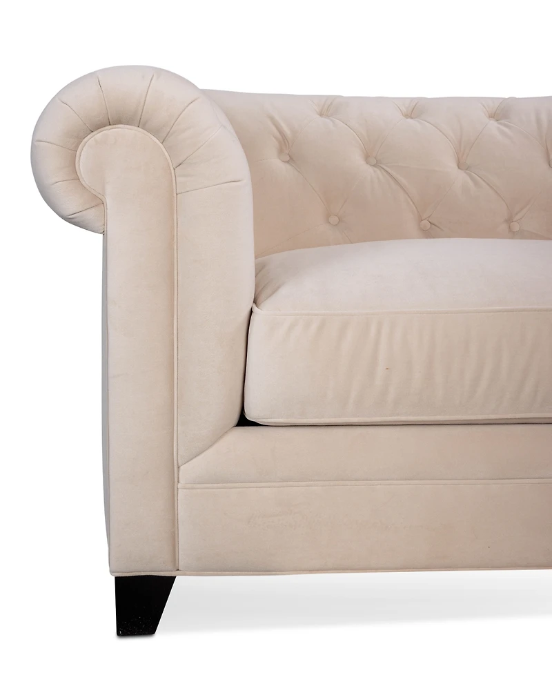Closeout! Kallison 52" Fabric Arm Chair, Created for Macy's