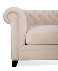 Closeout! Kallison 52" Fabric Arm Chair, Created for Macy's