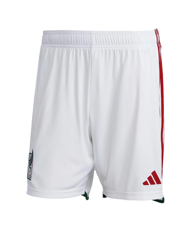 Men's adidas White Mexico National Team Aeroready Replica Shorts