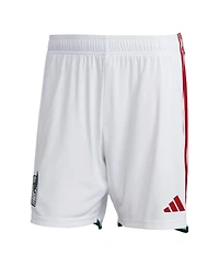 Men's adidas White Mexico National Team Aeroready Replica Shorts